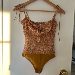 Intimately Free People Smocked Bodysuit